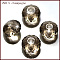 K9 Glass, Imitation Austrian Crystal Beads, Grade AAA, Faceted, Rondelle, BurlyWood, 10x7mm, Hole: 0.9~1mm