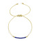 Handmade Glass Seed Beads Braided Bead Bracelets, Adjustable Fiber Cord Braided Bracelets for Women, Column, Antique White