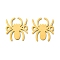 201 Stainless Steel Connector Charms, Laser Cut, Spider Link, Real 18K Gold Plated, 17x15.5x1mm, Hole: 1.6mm