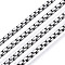 Tarnish Resistant 201 Stainless Steel Box Chains, with Spool, Unwelded, Stainless Steel Color, 2.5x2.5x1.3mm, about 82.02 Feet(25m)/roll
