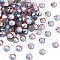 Preciosa® Crystal Hotfix Flatback Stones, Czech Crystal, Round(438 11 612 Chaton Rose VIVA 12 ®), 70010 200 Rose AB, SS10(2.7~2.9mm)
