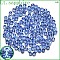 K9 Glass, Imitation Austrian Crystal Beads, Grade AAA, Faceted, Rondelle, Cornflower Blue, 4x3mm, Hole: 0.7~0.9mm