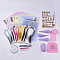 DIY Paper Quilling Strips Sets: Random Color Paper Quilling Strips, Quilling Tool, Mixed Color, 330x232x42mm