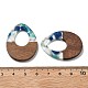Подвески из смолы и ореха FIND-R051-10B-3