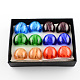 Ручной работы Lampwork широкополосного кольца RJEW-Q150-M04-B-1