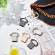 6 комплект подвесных застежек из сплава 3 цветов DIY-WR0002-39-4