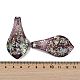 Lampwork большие кулоны FOIL-K003-01A-3