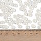 Непрозрачные цвета блестящие стеклянные бусины X1-SEED-P008-01C-07-4