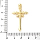 Латунные подвески KK-L227-009G-3