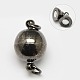 Латунные магнитные застежки с петлями KK-MC020-B-NF-1