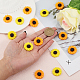 60шт 2 цвета подвески из смолы CRES-CA0001-26-3