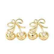 Латунные микро проложить кубического циркония подвески KK-F895-18B-G