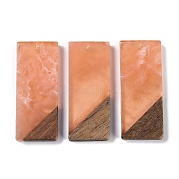 Подвески из смолы и дерева WOOD-F015-09H