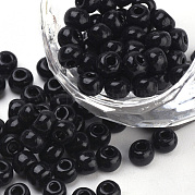 6/0 выпечка краска стеклянные бусины SEED-Q025-4mm-N20
