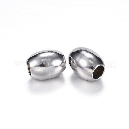 201 европейская бусина из нержавеющей стали STAS-N0014-69P-1