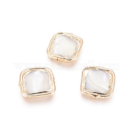 Бусины из ракушек BSHE-G025-04G-1