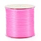 Flat Japanese Crystal Elastic Stretch Thread, for Bracelets Gemstone Jewelry Making Beading Craft, Pearl Pink, 0.5mm, about 328 yards(300m)/roll