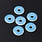 Opalite Pendants, Donut/Pi Disc Charm, 29~30x5~6mm, Hole: 6~7mm
