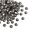 Preciosa® Crystal Hotfix Flatback Stones, Czech Crystal, Round(438 11 612 Chaton Rose VIVA 12 ®), 40010 Black Diamond, SS6(1.9~2.1mm)