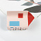 Cartoon House PVC Claw Hair Clips, DIY Hair Accessories, Misty Rose, 47x77x42mm