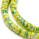 Синтетические бирюзовые бусины G-H060-02A-01-3