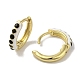 Серьги-гвоздики из латуни EJEW-R162-07G-3
