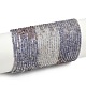 Природные иолит нитей бисера G-F789-02-2