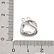Латунные микро проложить кубического циркония подвески KK-M321-01B-P-3