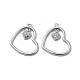 Латунные микро проложить кубического циркония подвески KK-H460-44P-1