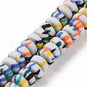 Бусы из полиэстера и глины ручной работы CLAY-P001-02C