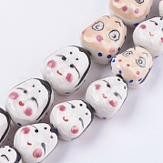 Фарфоровые бусины ручной работы PORC-G002-32