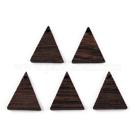 Подвески из натурального дерева венге WOOD-T023-30-1