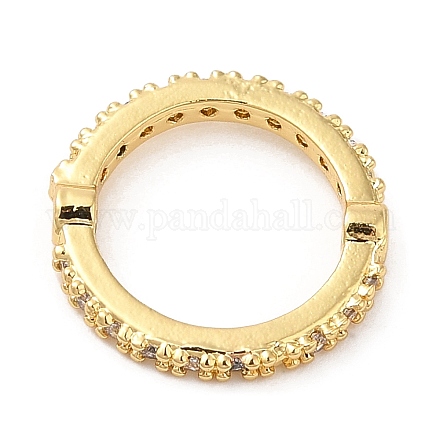 Оправа из латуни с микропаве из кубического циркония KK-M248-13G-1