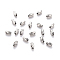 Non-Tarnish 201 Stainless Steel Corrugated Beads, Oval, Stainless Steel Color, 5x3mm, Hole: 1.2mm