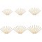 UNICRAFTALE About 240pcs 6 Sizes Metal Flat Head Pins 304 Stainless Steel 15.3/18.5/22/30/35/50mm Head Pins Fine Satin Dressmaker Pins 1.4mm Head Pin for DIY Beading Jewelry Making, Pin 0.6mm