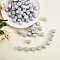20Pcs Grey Cube Letter Silicone Beads 12x12x12mm Square Dice Alphabet Beads with 2mm Hole Spacer Loose Letter Beads for Bracelet Necklace Jewelry Making, Letter.C, 12mm, Hole: 2mm
