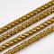Acrylic Fiber Cords, Dark Goldenrod, 3mm, about 6.56 yards(6m)/roll