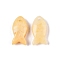 Natural Topaz Jade Pendants, Fish Charms, 23.5~24.5x12x5~6mm, Hole: 2mm