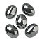 Hematite Cabochons, Oval, 18x13x5~5.5mm