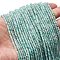 Natural Amazonite Beads Strands, Faceted, Rondelle, 3x2~2.5mm, Hole: 0.6mm, about 173~175pcs/strand, 14.96''~15.12''(38~38.4cm)