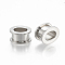 201 Stainless Steel Enamel Settings, Oval, Stainless Steel Color, 9.5x8x5mm, Hole: 6x4mm