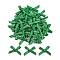 Polyester Costume Accessories, Bowknot, Green, 16x19x3mm