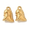 Ion Plating(IP) 304 Stainless Steel Pendants, Dinosaur Charm, Real 18K Gold Plated, 17x12.5x6.5mm, Hole: 1.8mm