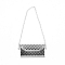 Mini-Display Metal Bags, Can Be Opened, BJD Doll and Dollhouse Accessories Pretending Prop Decorations, Silver, 81mm