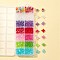 700Pcs 14 Style Bicone AB Color Plated Eco-Friendly Transparent Acrylic Beads, Faceted, Mixed Color, 6x5.5~6mm, Hole: 1mm, about 50pcs/style
