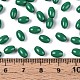 Выпечка краска стеклянные бусины SEED-T007-15O-4