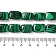 Синтетического малахита бисер нитей G-K357-D11-01-5