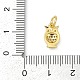 Латунные микро проложить кубического циркония подвески KK-G526-07G-3