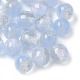 Двухцветные бусины из смолы RESI-Q025-02B-B-1