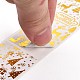 Прямоугольные наклейки на рождественскую тематику DIY-B045-01A-4